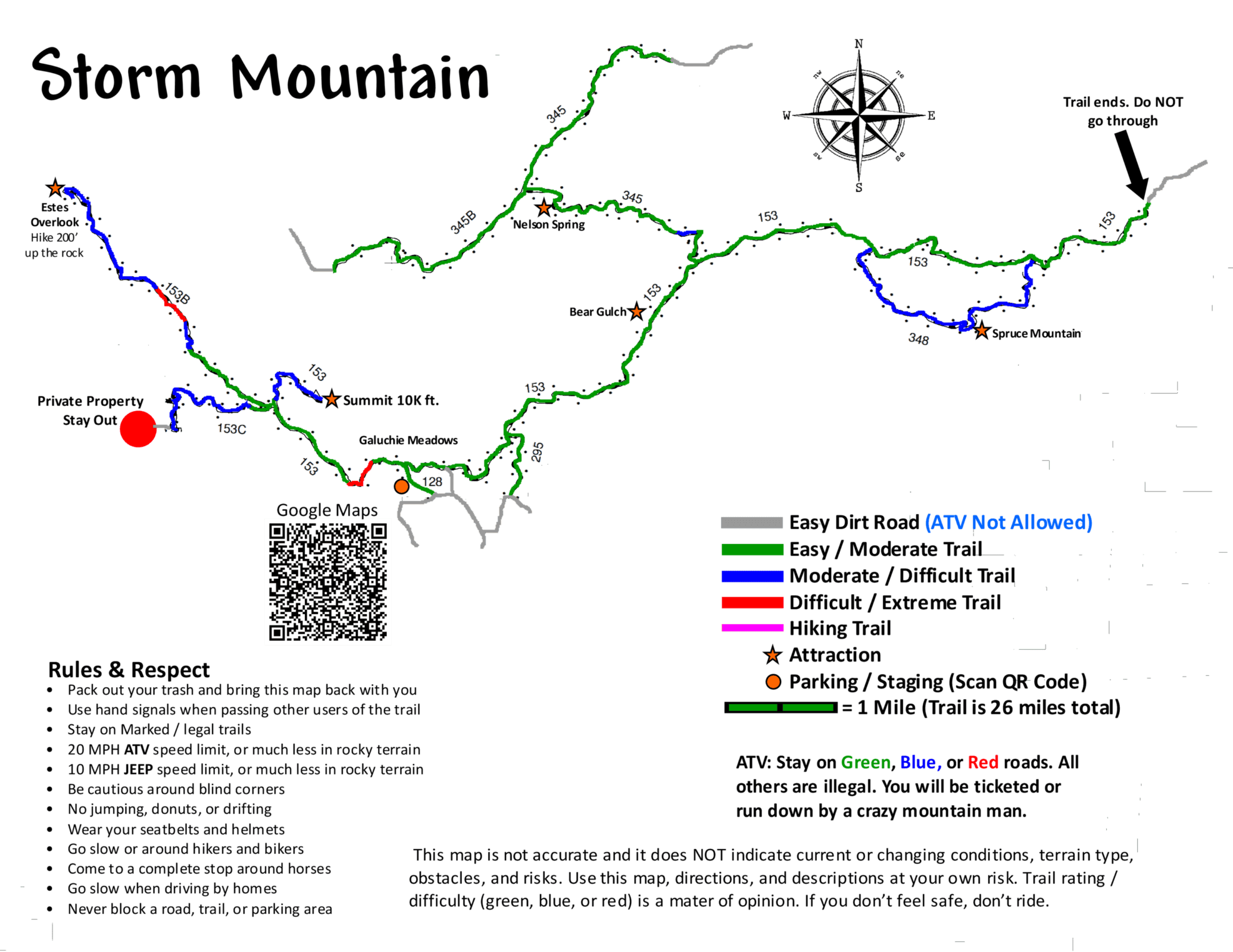 Storm Mountain map